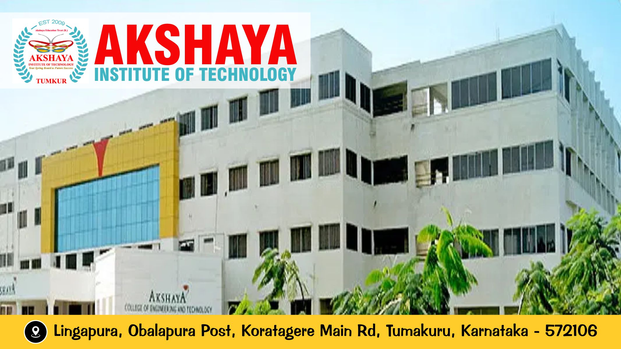 Out Side View of Akshaya Institute of Technology - AIT